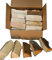 Landree Kastanie Smoker-Holz 15 kg - 20 cm Scheitlänge - Intensives Räucherholz für unvergleichliche Aromen, naturbelassen, Qualität aus Schleswig Holstein