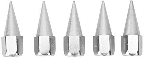 Kuuleyn 5PCS Fettpresse Düse,Metallersatz Schmierfett Düsenbefestigung, Nadelspitzen Fettpresse Nippel Fettpresse Schmierzubehör Stahl Kupfer Fettpresse