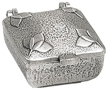 GRAFEN Weihwasserbecken aus Messing oder Aluguss, Farbe:Aluguss