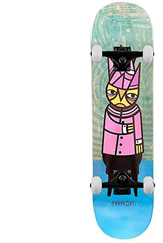 Alien Workshop Darkroom Skateboards Paranoid Skateboard, komplett, 20,3 cm