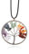 Reccisokz Ciondolo Albero della Vita, Pietra di Cristallo, Perla, Portafortuna, Collana Ciondolo Ciondolo da donna Albero della vita Regalo di compleanno Uomo Donna Donna Donna Ragazze