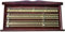 HDGRNCC Billard Scoreboard Snooker Game Scorer, Mahagoni-Brett Mit Massivem Messing Scorer/Schienen Und Zeigern, Watch Snooker Scorer Für Billard-Liebhaber Snooker Game Billiard Score Keeper