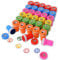 TE-Trend 30 Stück Emoji Smiley Stempelset Stempel Kinder Mitgebsel Kindergeburtstag Gastgeschenke Stempelkissen Kinderstempel Lehrerstempel Mehrfarbig