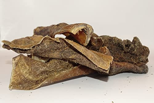 Futterbauer Rinderpansen 5 kg, Natürlicher Kausnack für Hunde, schonend getrocknet, fettarm & gut verdaulich