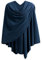 PULI Damen Poncho Schal Cashmere Feeling Strick Cape Cardigan Für Frauen Geschenk Für Mutter