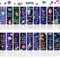 36 Stück Lesezeichen Magnetisch,Magnetische Lesezeichen,Sternenhimmel Bookmark,Magnetische Seiten Markierungen,Magnetische lesezeichen bunt