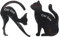 2pcs Katzen Eyeliner Vorlage Premium PVC Material Rauchy Eyes Make -up Applikatoren Katzenform Eye Liner Guide Schablone Schablone Für Make -up -anfänger, Eyeliner Schablone Katze Schablone Schablone