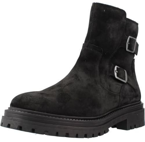 Geox D Iridea D36HRI000, Stivali Donna, Black, 37 EU