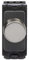 Soho Lighting Brushed Chrome Regular 2 Way Push On/Off Light Switch 1000W Non-Dimmable Dummy Dimmer Module Circular Module (CM) Grid