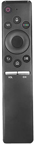 Mando a distancia de voz BN59-01274A compatible con Samsung TV QE55Q6F QE55Q6FAMT QE55Q6FGMT QE55Q7F QE65Q6F UE40MU6175 UE40MU6400 UE40MU6405U UE75MU6175 Reemplazo Controller horas