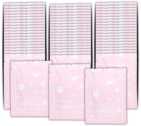 Little Miss Periods Puberty Essentials Disposable Intimate wipes for women Feminine wipes for girls hygiene wipes Single sachets pocket sized perfume free
