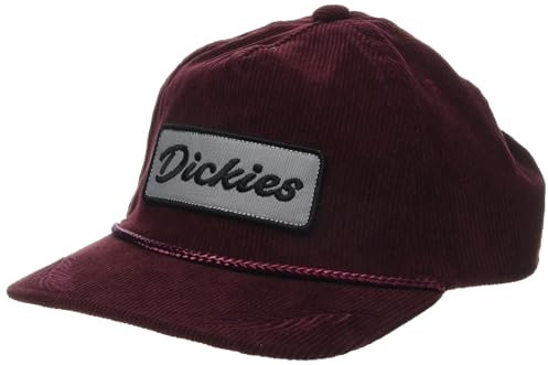 Dickies Herren Mid Pro Vintage Cord Cap Verschluss, Rot/Ausflug, einfarbig (Getaway Solids), Einheitsgröße