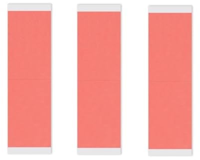 LUTTMANN® RED LINER SECURITY SENSI-TAK Hairsystem Straight Strips Klebe-Streifen TAPE – Zweithaar Perücken Klebeband für Perücken, Haarsysteme, Toupets & Folienhaarteile - für den täglichen Gebrauch