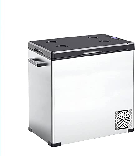 NOALED Mini réfrigérateur-congélateur de Voiture 12/24V, Refroidisseur de réfrigérateur Portable pour Camping-Car avec 15L-75L