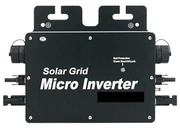 Micro-onduleur intelligent, 600W 700W 800W,120/230V,50/60Hz, convertisseur solaire MPPT connecté au réseau, IP65, onduleur de chargeur solaire étanche (Color : 800W, Size : 120V)
