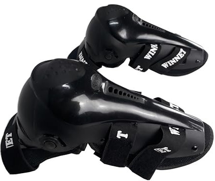 WinNet Ginocchiere snodate protezioni ginocchia Moto cross enduro fuori strada con snodo