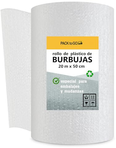 Papier bulle emballage colis – Rouleau de papier bulle pour déménagement, bubble wrap, expédition et protection (50 cm x 20 m)