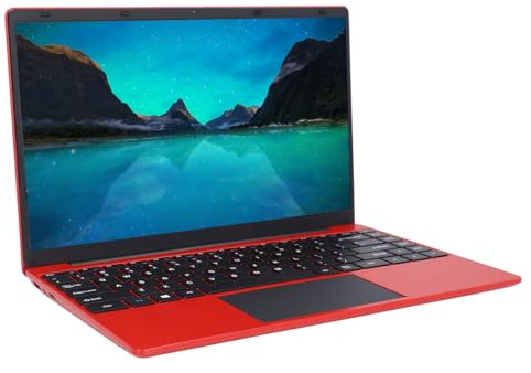 Plyisty 14.1 Inch Laptop Computer, J4125 1920x1080 FHD Portable Laptop, for Win11 Pro, Thin Business Laptop 8GB RAM (GB Plug 8GB+256GB)