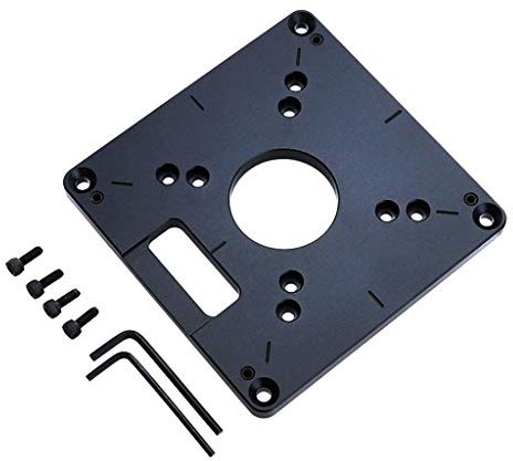RT0700C - Piastra in alluminio per fresatrice in legno