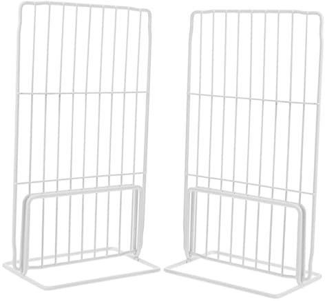 LIFKOME 2piezas Separadores De Estantes Metálicos para Congelador Divisores De Rejilla De Hierro Ajustables para Frigorífico Organizador Resistente y Fácil De Instalar para Armarios y Arcó