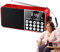 Mini Radio Recargable – Dispositivo Compacto con Entrada U Disk, Alta Sensibilidad Sonora, Uso Fácil y Seguro | Exteriores Ancianos Senderismo Refugios Temporales Cocina Interior