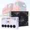 CHBMZ Aire Acondicionado Universal de 24 V, Portátil, Tipo Split, con Refrigeración Silenciosa y Control Remoto, para Semirremolques, Autobuses, Caravanas, Excavadoras, Camiones(Black)