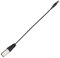Greensen Durable Mini XLR Female to XLR Male Cable with Copper Casing, Goldplated Pins, and Aluminum Foil, for Microphone Interface Transfer