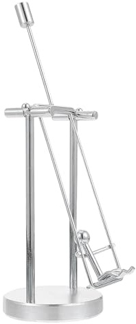 LRXIYODE Schaukel Balance Spielzeug Silber Eisenornament Weihnachten Event
