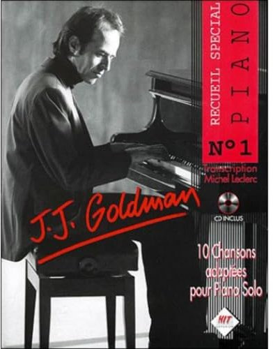 Jj Goldman Piano N.1+CD