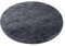 Flexzion Round Black Marble Cheese Board - 12 Inch Serving Board for Charcuterie, Cheese, Cutting, Pastry, Trivet - Non-Stick and Heat Resistant