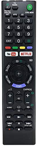 Ersatz Fernbedienung passend für Sony TV KD-55XE7000 | KD-55XE7003 | KD-55XE7004 | KD-55XE7005 | KD-55XE7096 | KD-55XF7004 | KD-55XF7005 | KD-55XF7077