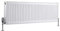 Milano Compact White Type 22 Horizontal Double Panel Convector Radiator - 400mm x 1200mm