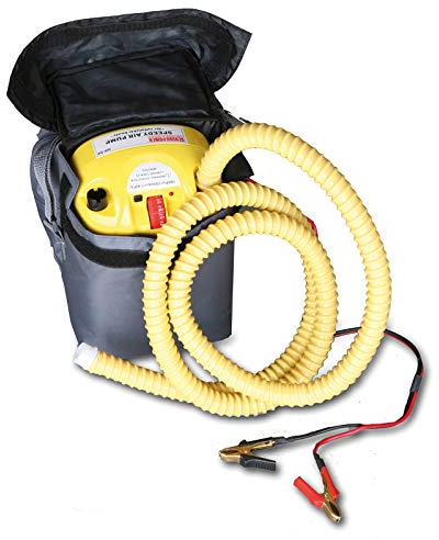 Jet-Line | Elektrische Pumpe für Schlauchboot | Schlauchbootpumpe | Pumpe | SUP | Luftpumpe | Wassersport | mit Tragetasche