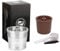 i Cafilas Riutilizzabile Capsula Compatibile con Illy,Capsula Ricaricabile filtrante di Inossidabile per ILLY X9 X 8 X7.1 Y5 Y3 Y1.1