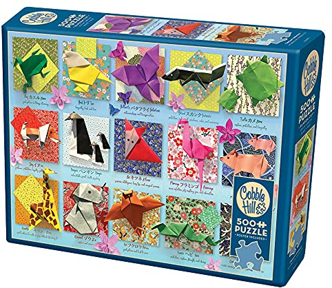 Cobble Hill - Origami Animals Puzzle 500 Teile, CBL85083