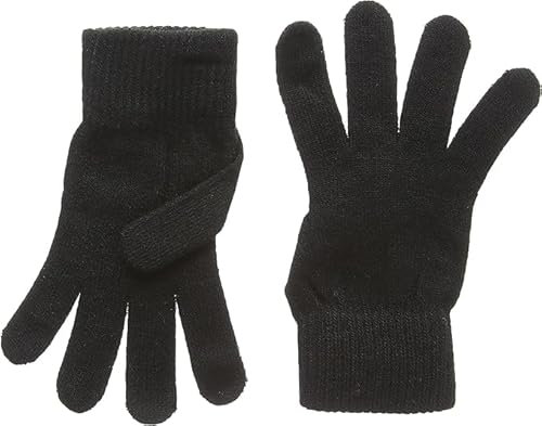 Hats of London Erwachsene Magic Stretch Handschuhe in Schwarz Ideale Winterkleidung