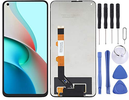 MENGHONGLLI Reemplazo de la Pantalla Parte Pantalla LCD y digitalizador Conjunto Completo para Xiaomi Redmi Note 9 5G / Redmi Note 9T 5G M2007J22C