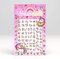 Tatodays Einhorn-Nagelaufkleber für Mädchen, Regenbögen, Herzen, Sterne, Cupcakes, niedliche Kinder, Aufkleber-Set, Transfer-Set, violett, 98 Designs, 1 Stück