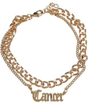 Urban Classics Unisex Zodiac Golden Anklet