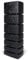 Kreher XXL Wassertonne Tower Stone mit Wasserhahn und Füllautomat. Tolle Stein Optik in Anthrazit, 350 Liter Nutzungsvolumen. Maße (BxTxH): 57,5 x 38,4 x 180 cm