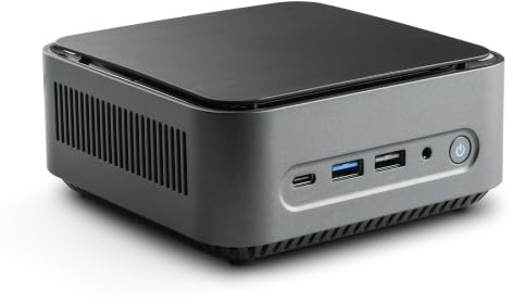 Mini PC Narrow Box Premium - Intel N200, 8 GB RAM, 1000 GB SSD, Windows 11 | 4x 3700 MHz, M.2 NVMe, DDR4, Intel UHD Grafik, HDMI 2, USB 3.2, BT 5.2, Win11 Pro, Dual WLAN, günstiger Office Computer