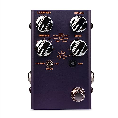 Gitarreneffekte Gitarreneffektpedal, Automatische Ausrichtung, Count-In-Loop, Gitarreneffekte, Tap-Tempo-Funktion, 40-Minuten-Looper