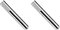 RIDDER Brausekopf, Duschkopf, Handbrause Brasilia, chromfarben, ABS | Anti-Kalk-Noppen | Rostfrei | KTW Zertifiziert, 21 x 3,2 cm (Packung mit 2)