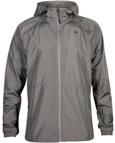 Fox Herren Base Over Windbreaker Jacke, pewter, S