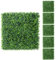 Yaheetech 6 Stück Pflanzenwand Künstliche Hecke Efeu Sichtschutz 50,5 x 50,5 cm UV-Schutz Kunstpflanzen Heckenpflanze Windschutz Dekoration DIY für Wand Balkon Garten, Grün
