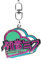 ABYSTYLE - HATSUNE MIKU Schlüsselanhänger Herz, grau, H. 3.8 cm x L. 4,2 cm