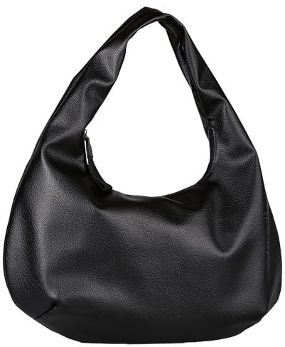 TOM TAILOR Tianna Damen Hobo Bag Schultertasche Groß Schwarz