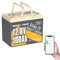 Power Queen 12,8V 100Ah Gruppe 24 Bluetooth LiFePO4 Batterie, Low-temp-Abschaltschutz Tiefzyklus Lithium Batterie, Max.15000 Zyklen 10 Jahre Lebensdauer Batterie für Trailer, Trolling Motor, Off-Grid