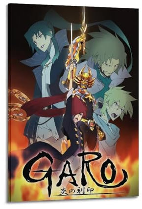 NFJRUVE Garo Poster dekorative Leinwand Poster Wandkunst Dekor lebendige moderne Familie Schlafzimmer Dekoration Poster 40 x 60 cm (16 x 24 Zoll) Rahmenstil