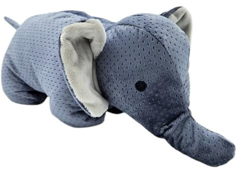 Türstopper Elefant Grau Tier Türpuffer Stoff Tür Fenster Sandfüllung Safari für Innen Kinderzimmer Deko